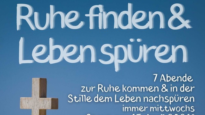 „Christliche Meditationsreihe zur Förderung von innerem Frieden und Lebensreflexion in sieben Abendveranstaltungen im April 2026.“