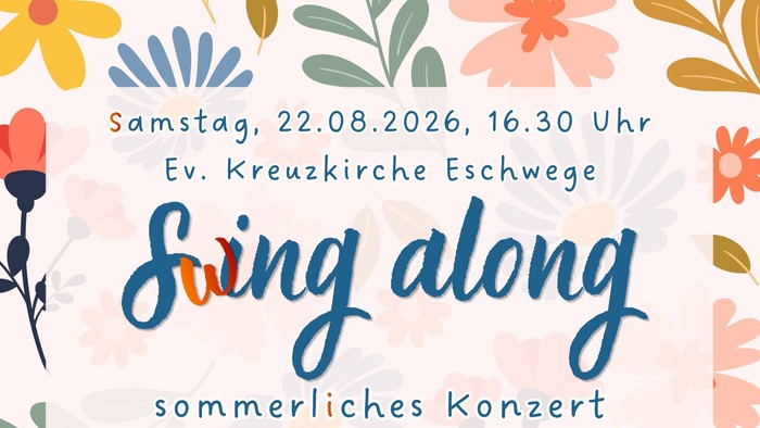 Ein Ausschnitt aus dem Plakat für das Konzert am 22.08.2026 in Eschwege