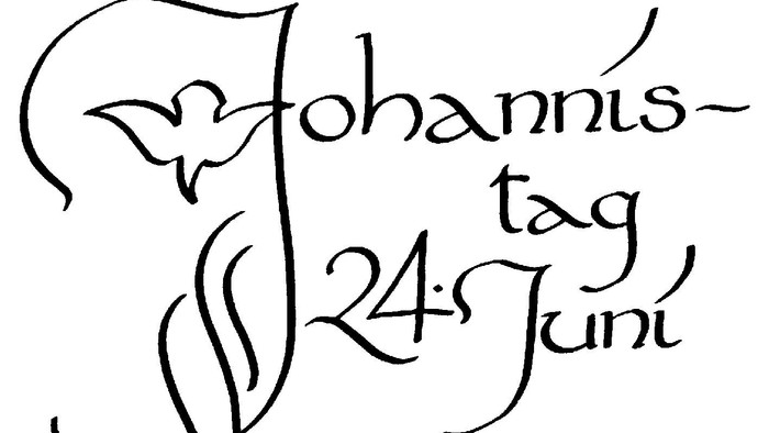 Künstlerische Darstellung von Johannisnacht am 24. Juni