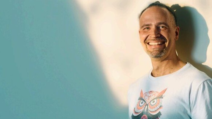 Der Musiker Eddi Hüneke
