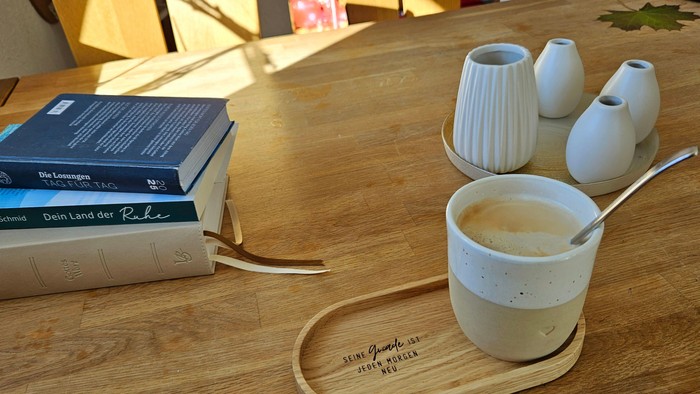 Kaffee und Bibel