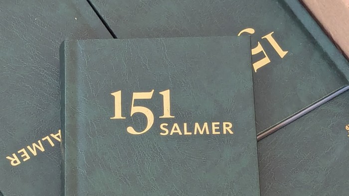 Grønt bogbind med titlen *