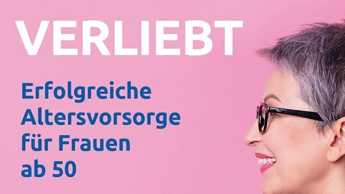 Plakat zur Ankündigung eines Vortrags von Claudia Kneifel über erfolgreiche Altersvorsorge für Frauen ab 50, geplant am 23. November 2026.