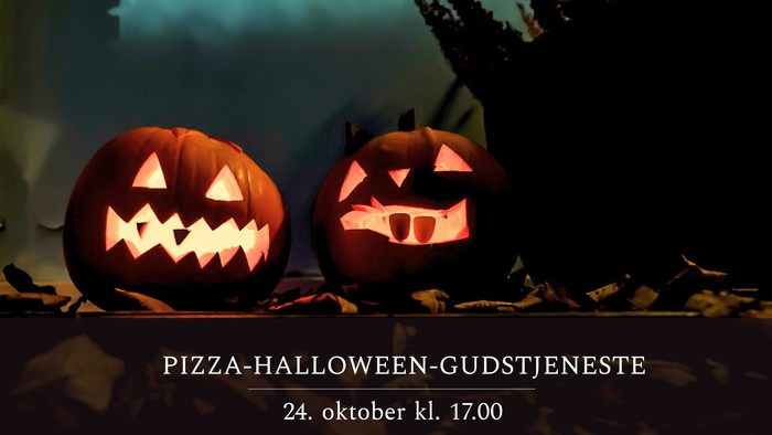 To halloweenly pumpker på rad, 
