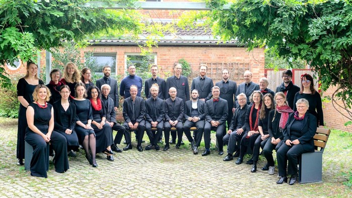 Das Foto zeigt das Göttinger Vokalensemble.