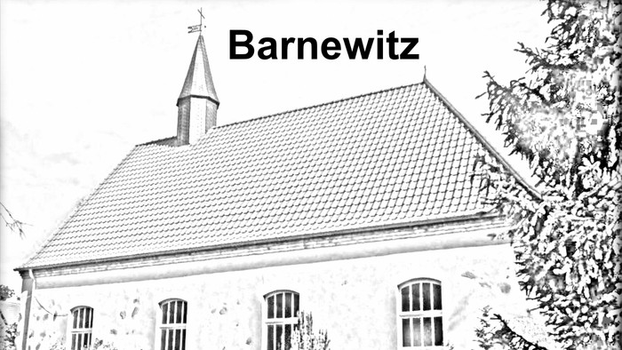 Dorfkirche Barnewitz Bleistift