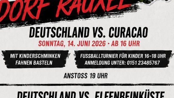 Plakat Public Viewing