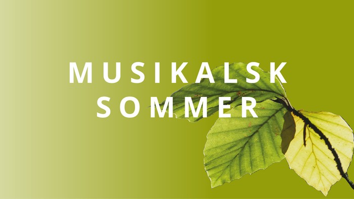 Logo til musikalsk sommer i Vejleå Kirke
