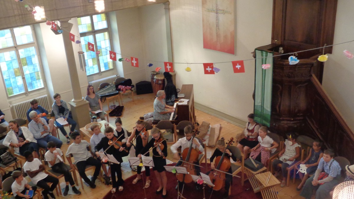 Kinder-Musical-Gottesdienst in der Madeleine Kirche