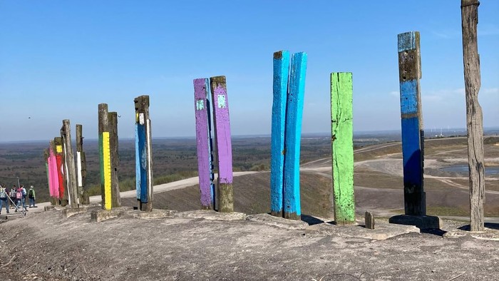 Pilgern im Pott - Stelen von Ibarolla
