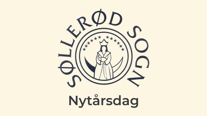 Søllerød Sogn Nytårsdag logo med dronning og stjerner
