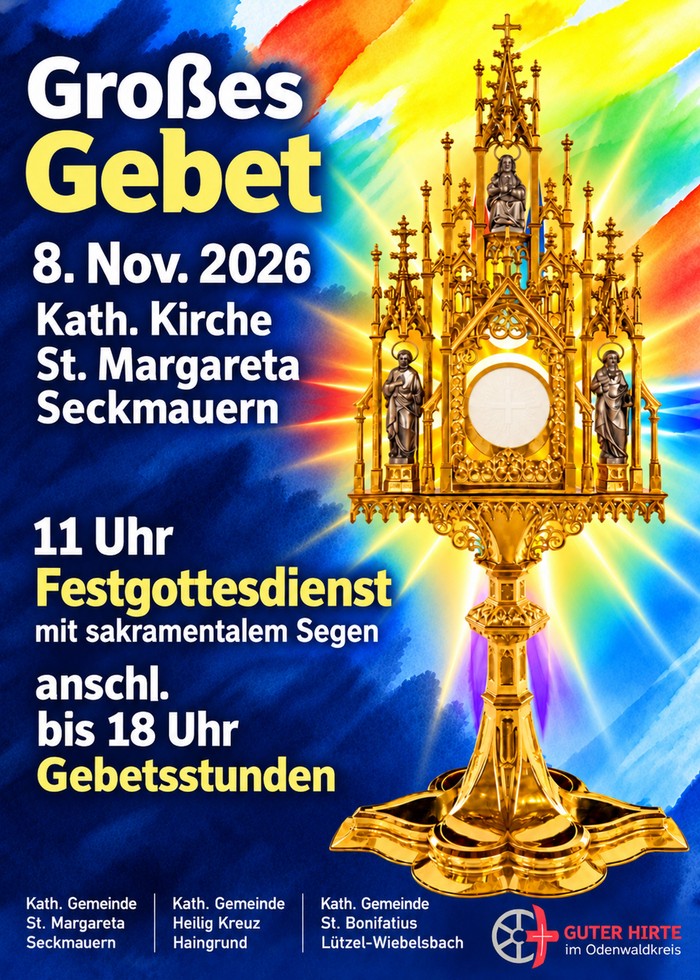 Großes Gebet 2026 in Seckmauern