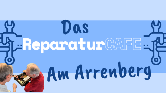 Zwei Männer reparieren ein Gerät