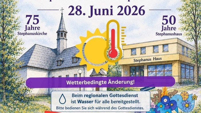 Plakat Regionales Gemeindefest Borchen