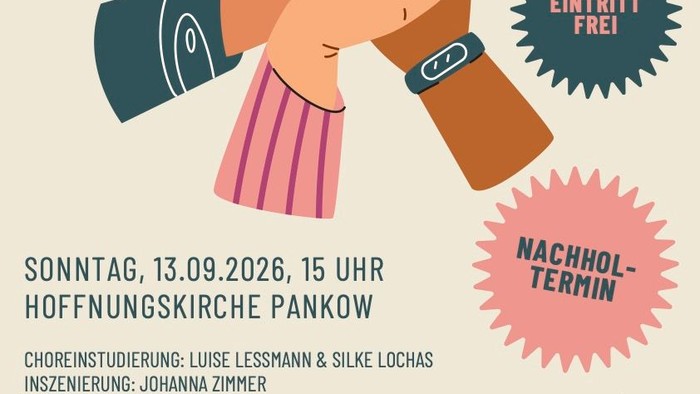 Plakat Kinderchorkonzert September