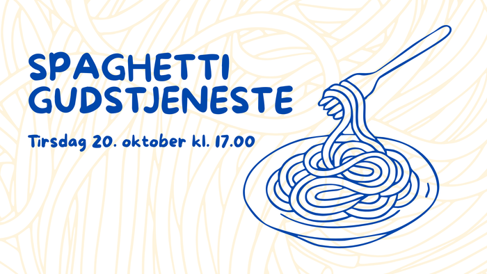 Spahetti på en gaffel. Grafisk billede.