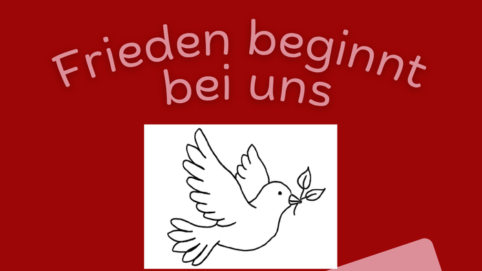 Taube mit Zweige