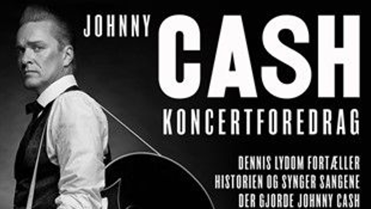 Koncert-foredrag om Johnny Cash