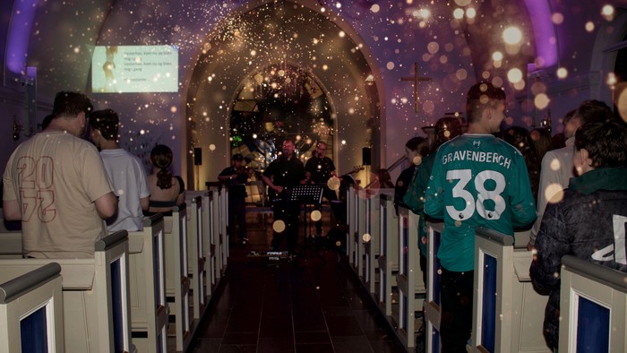 uMesse - rytmisk ungdomsgudstjeneste i Hjallerup kirke