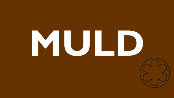 Logo med fed hvid tekst