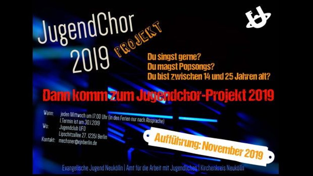 UFO-Jugendchorprojekt 2019