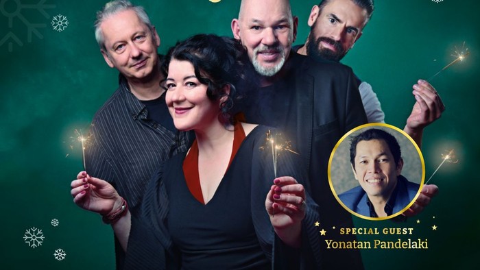 Weihnachtskonzert-Plakat mit Künstlern und Special Guest Yonatan Pandelaki für *„Home for Christmas“* 2026.