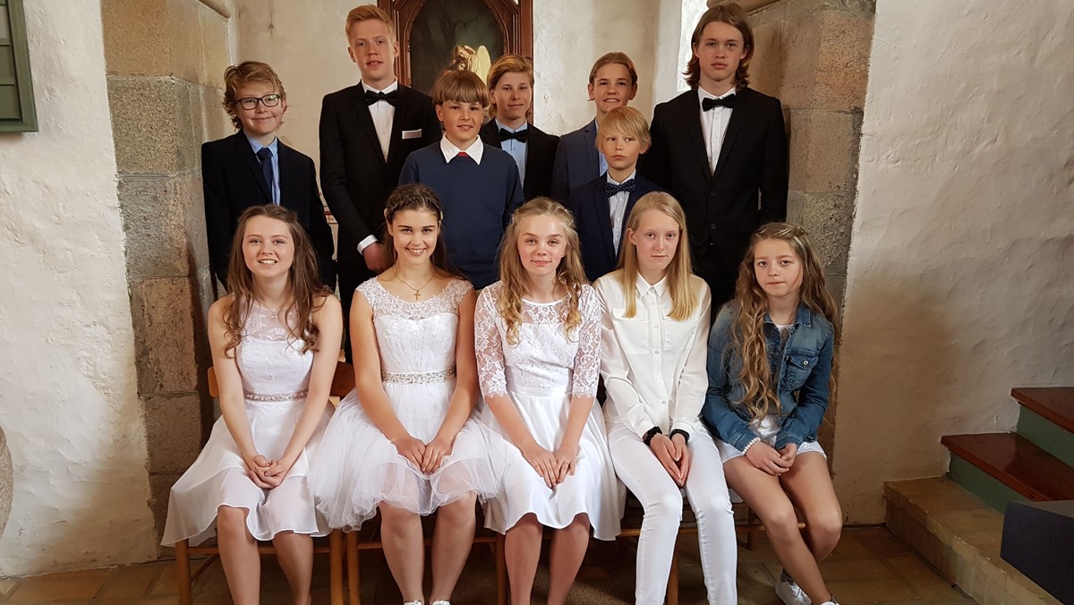 Konfirmation i Horne Kirke