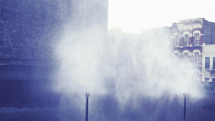 Hans Haacke, Water in Wind, 1968