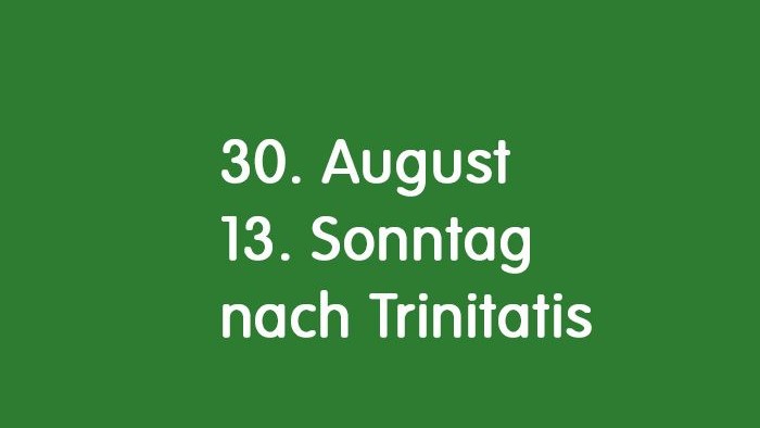 Auf einem grünen Hintergrund steht der Text: 