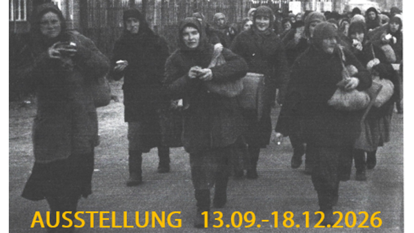 Historische Foto: Zwangsarbeiterinnen zwischen 1940 und 1945