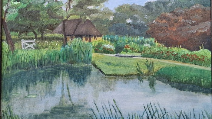 Noldehaus als Aquarell