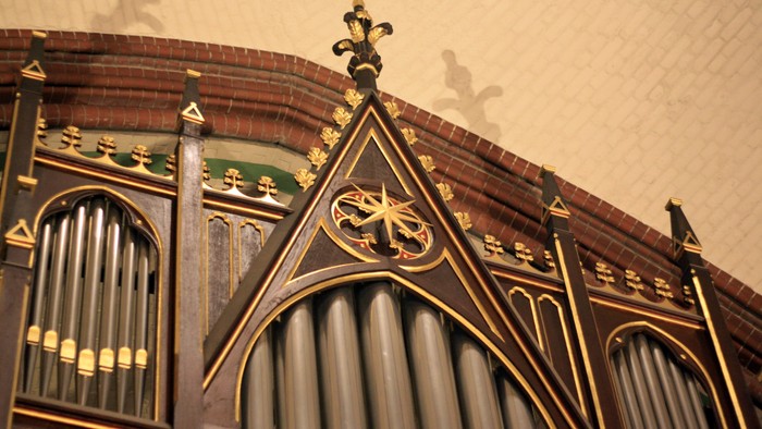 Orgel der Auenkirche - Zimbelstern