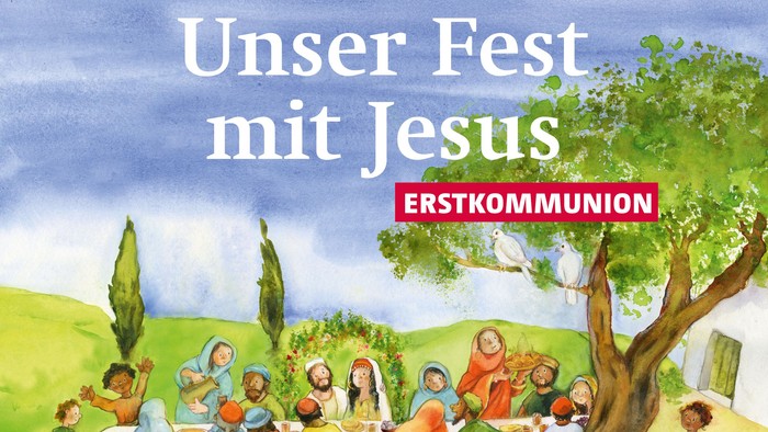 Motivplakat der Erstkommunion 2027