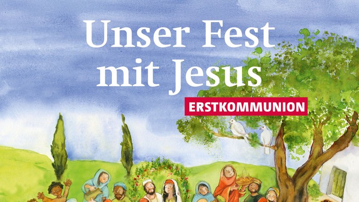 Motivplakat der Erstkommunion 2027