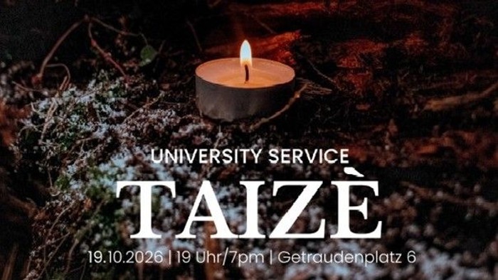 Taizé-Andacht Kerze