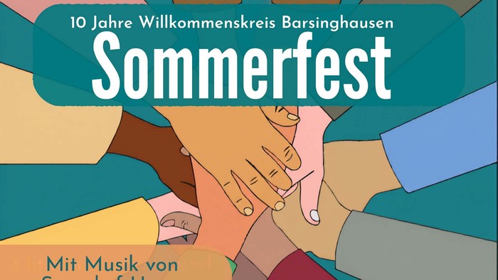 Jubiläums-Sommerfest mit Musik, Buffet und Kinderprogramm am 11. September in Barsinghausen.