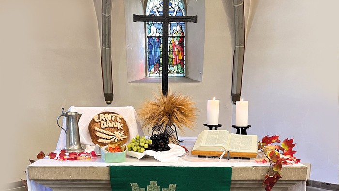 Festlicher Erntedank-Gottesdienst in der Stadtkirche mit Einführung unserer Kirchenältesten