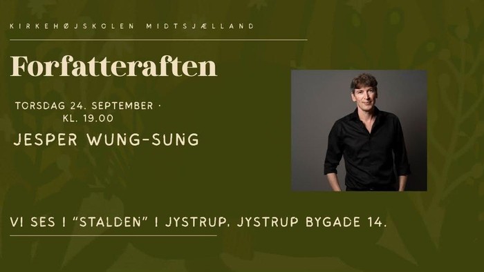Forfatteraften med Jesper Wung-Sung