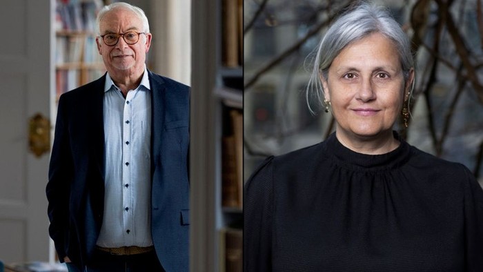 Biskop Peter Skov-Jakobsen og udlandsprovst Selma Ravn.