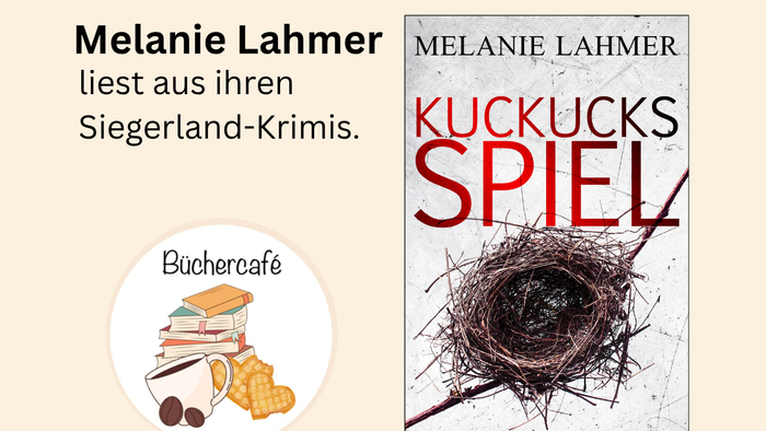 Zu sehen ist der Buchtitel eines Krimis von Melanie Lahmer.