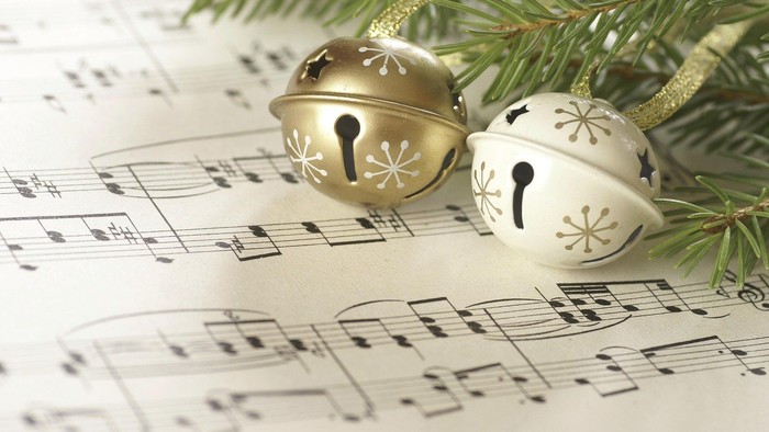 To jinglebells på noter.