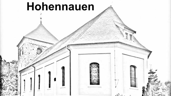 Dorfkirche Hohennauen Bleistift