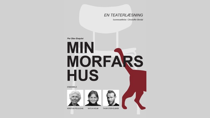 Plakat til en teaterforestilling med titlen