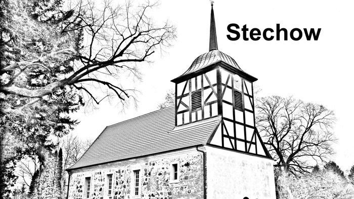 Dorfkirche Stechow Bleistift