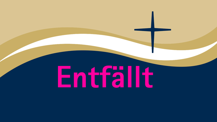 Illustration: Diese Veranstaltung entfällt