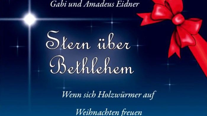 Das Bild zeigt ein Weihnachtsalbumcover mit dem Titel 