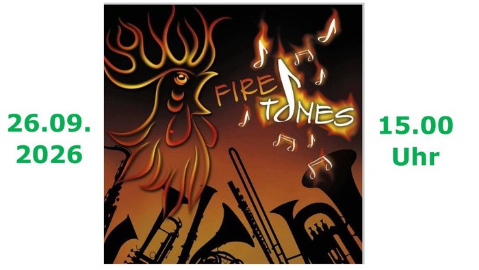 Konzert Firetones am Florenberg 26.09.26 15 Uhr