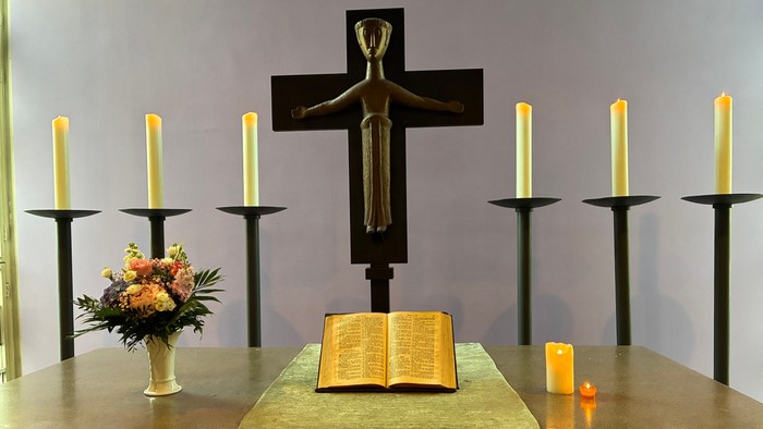 Altar Weihnachtskirche Haselhorst