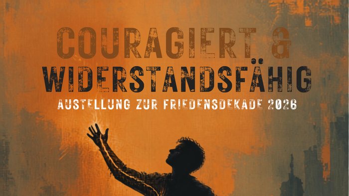 Plakat für eine Ausstellung mit dem Titel **