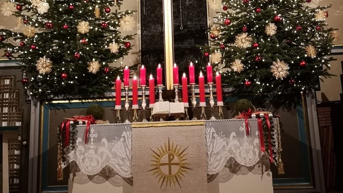 Stadtkirche Kirchhain Weihnachten